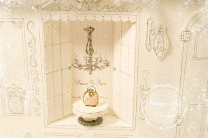 Dollhouse Miniature Purse No.12 Handmade for Dolls