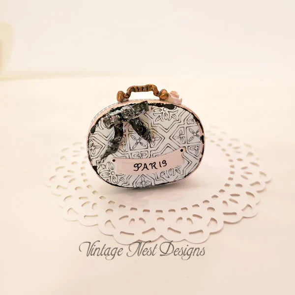 Dollhouse Miniature Purse No.24 Handmade One of a Kind