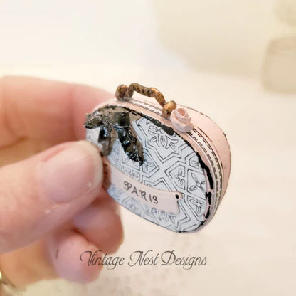 Dollhouse Miniature Purse No.24 Handmade One of a Kind