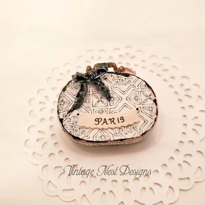 Dollhouse Miniature Purse No.24 Handmade One of a Kind