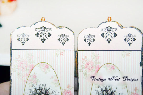 Miniature Dressing Screen No.3 Handmade for Dollhouse