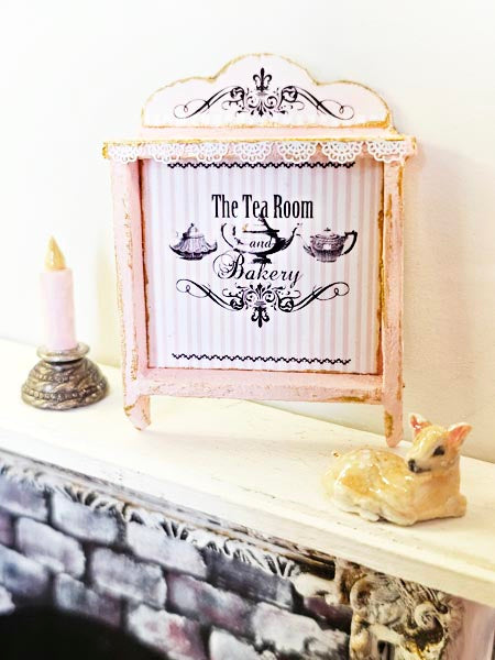 Miniature Shelf No.115 Handmade for Dollhouse