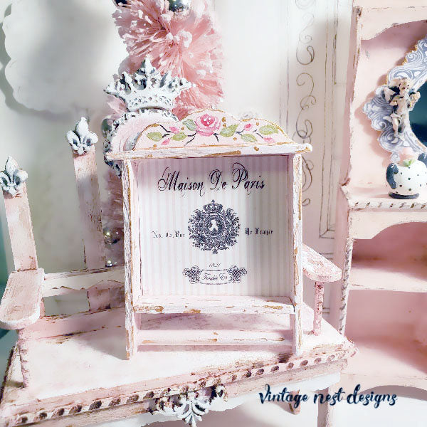 Miniature Shelf No.71 Handmade for Dollhouse