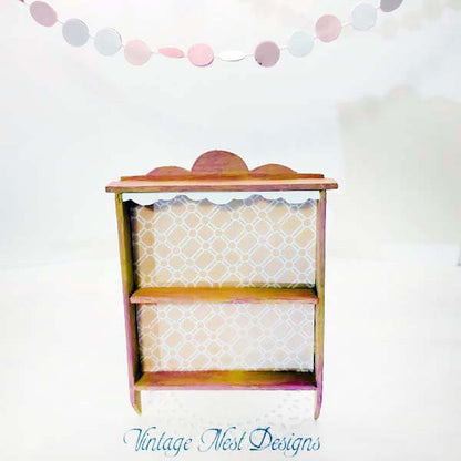 Shelf No.78 Dollhouse Miniature Handmade