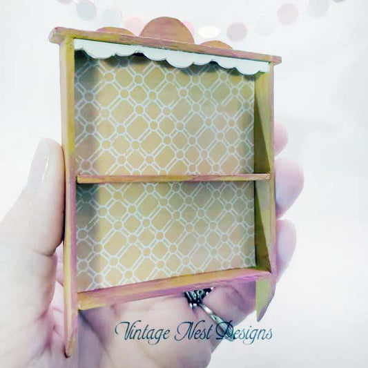 Shelf No.78 Dollhouse Miniature Handmade