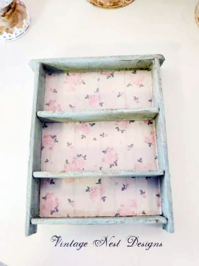 Shelf No.91 Dollhouse Miniature Handmade