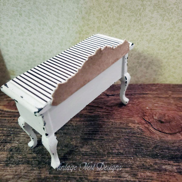Miniature Desk or Side Cupboard No.1 Hand Painted Wooden Furniture