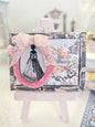 Miniature Silhouette No.3 for Dollhouse Decor Shadow Box Diorama