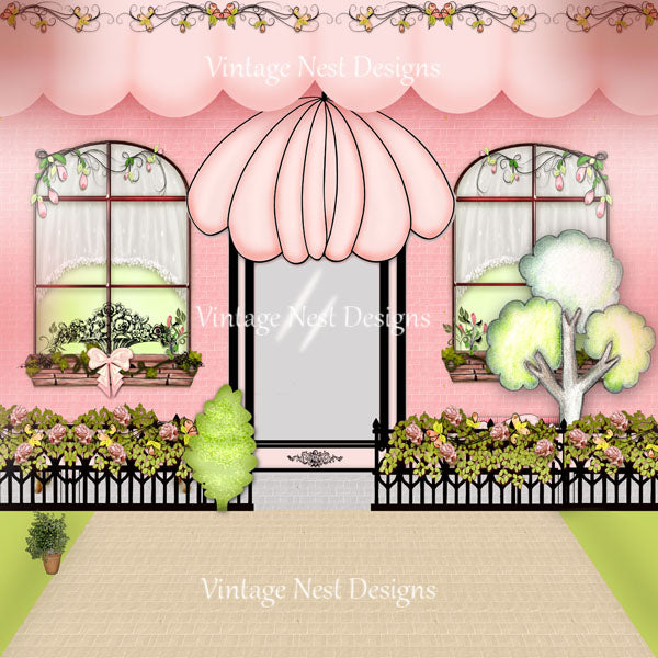 Store Front No.6 Digital Print Graphic Illustration