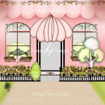 Store Front No.6 Digital Print Graphic Illustration