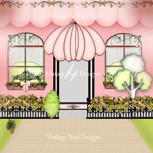 Store Front No.6 Digital Print Graphic Illustration