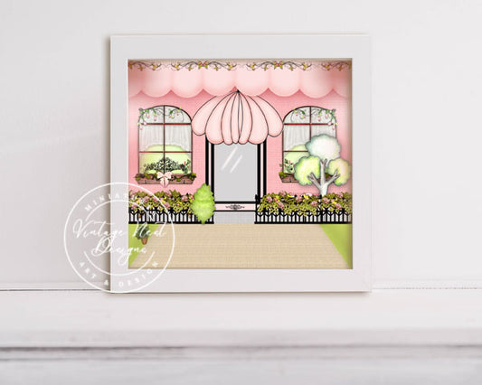 Store Front No.6 Digital Print Graphic Illustration