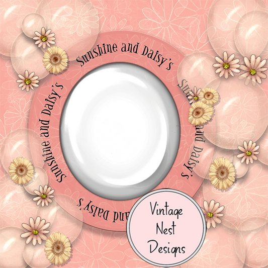 Page rapide « Sunshine & Daisies » n° 1 - Scrapbooking numérique