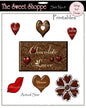 Digitale Ausdrucke The Sweet Shoppe Nr. 4 Candy Grafiken Sofort-Download