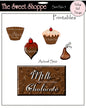 Digitale Drucke The Sweet Shoppe Nr. 3 Süßigkeiten Grafiken Sofortiger Download