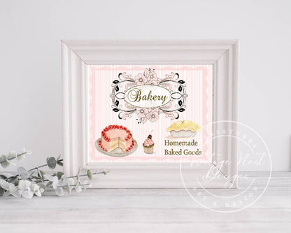 Bakery Sweets No.4 ACEO Digital Print Watercolor Painting