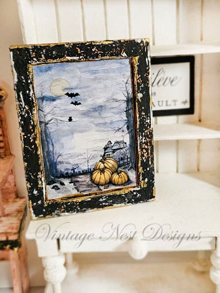 Halloween Pumpkins No.3:2 Dollhouse Miniature image 6