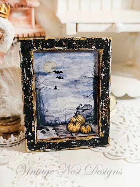 Halloween Pumpkins No.3:2 Dollhouse Miniature image 0