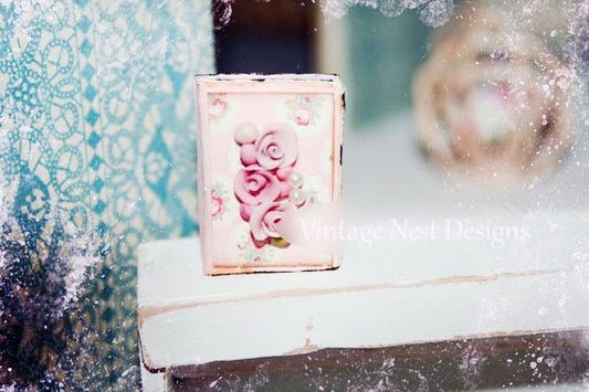 Box No.18:2 Dollhouse Miniature Handmade image 0