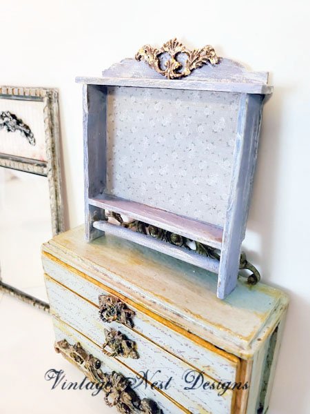 Shelf No.89 Dollhouse Miniature Handmade image 3