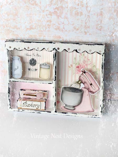 Shelf No.18 Dollhouse Miniature Handmade image 0