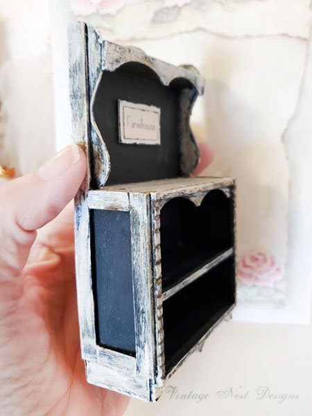 Cabinet No.92 Dollhouse Miniature Handmade image 2