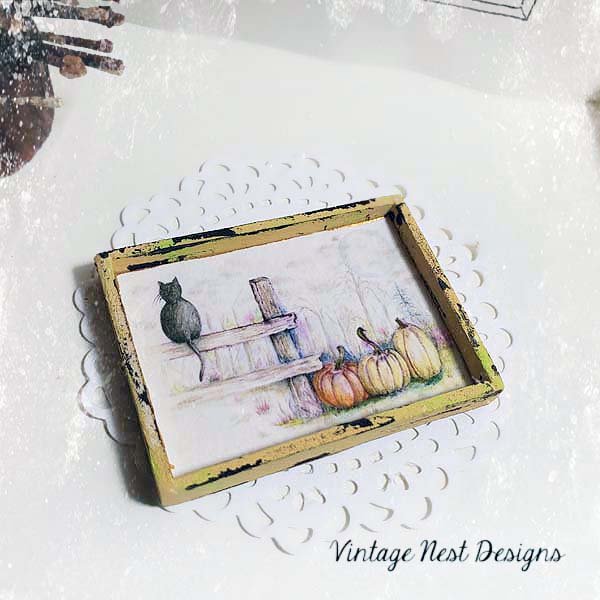 Pumpkin Patch No.1:1 Dollhouse Miniature Handmade image 5