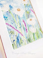 Flowers No.8 Original Watercolor Painting image 0