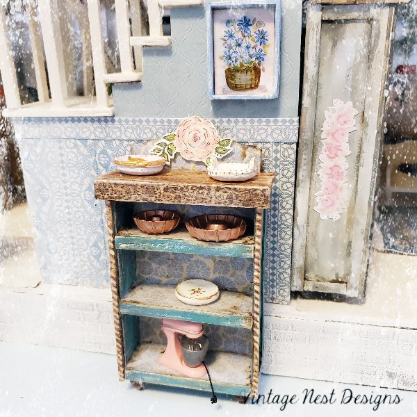 Cabinet No.74 Dollhouse Miniature Handmade image 8