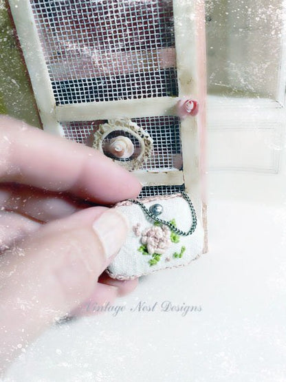 Purse No.20 Dollhouse Miniature Handmade image 2