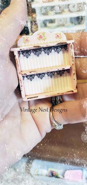 Shelf No.53 Dollhouse Miniature Handmade image 1