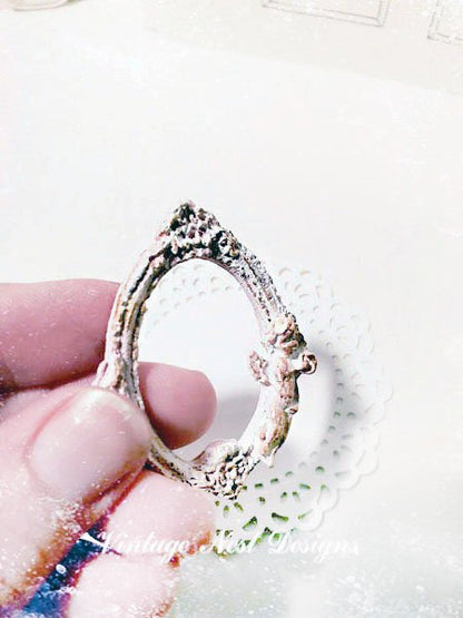 Frame No.7 Dollhouse Miniature Porcelain Handmade image 4