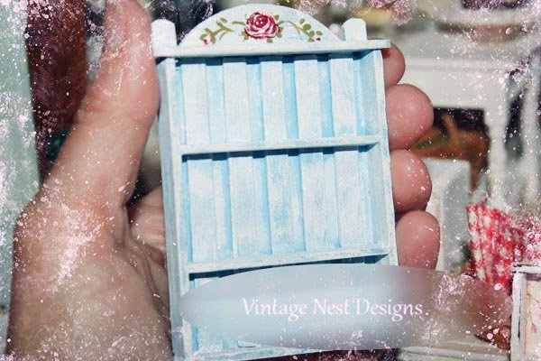Shelf No.21 Dollhouse Miniature Handmade image 2