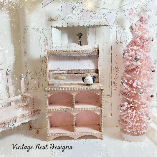 Cabinet No.76 Dollhouse Miniature Handmade image 0