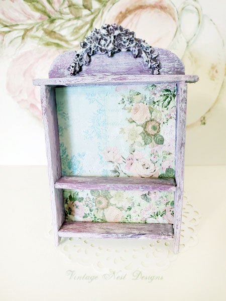 Shelf No.94 Dollhouse Miniature Handmade image 0