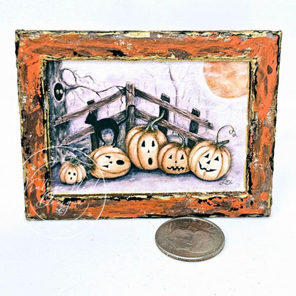 Halloween Pumpkins No.6:5 Dollhouse Miniature image 4