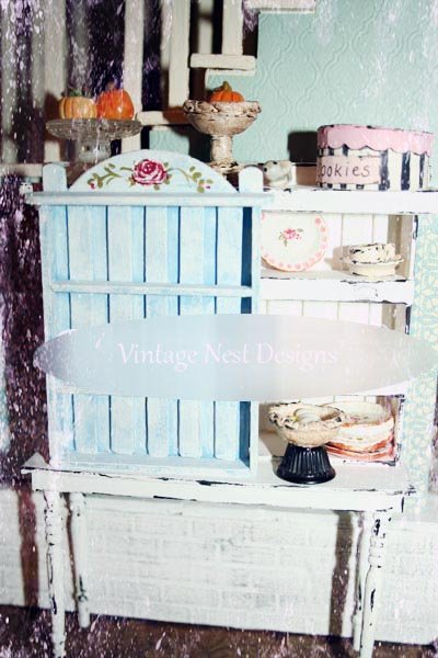 Shelf No.21 Dollhouse Miniature Handmade image 0