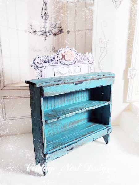 Cabinet No.61 Dollhouse Miniature Handmade image 2