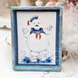 Stay Puft No.1:1 Dollhouse Miniature Handmade Wooden Framed Art image 0