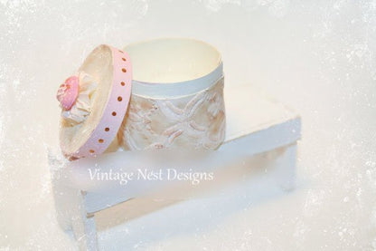 Box No.11 Dollhouse Miniature Handmade image 2