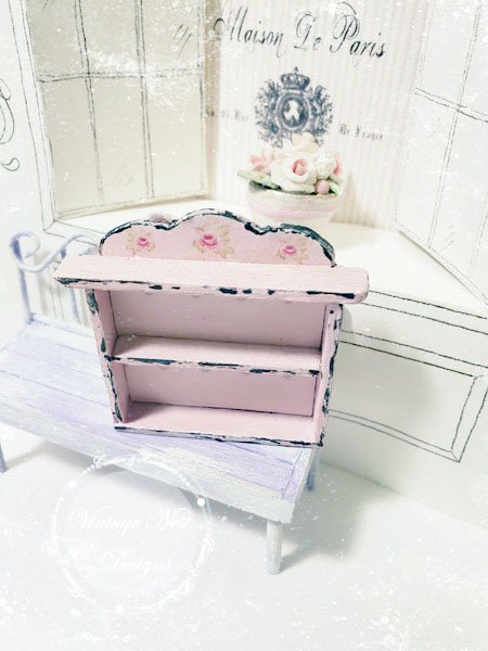 Shelf No.45 Dollhouse Miniature Handmade image 0