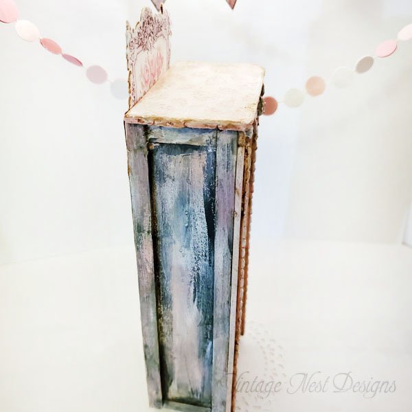 Old Heirloom Cabinet No.75 Dollhouse Miniature Handmade image 1