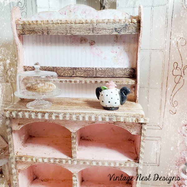 Cabinet No.76 Dollhouse Miniature Handmade image 3