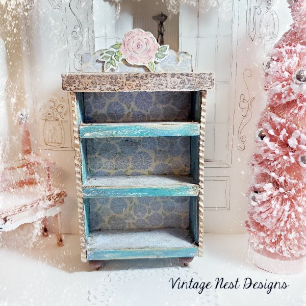 Cabinet No.74 Dollhouse Miniature Handmade image 9