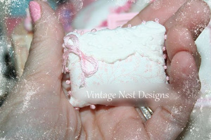 Pillow No.14 Dollhouse Miniature Handmade image 1