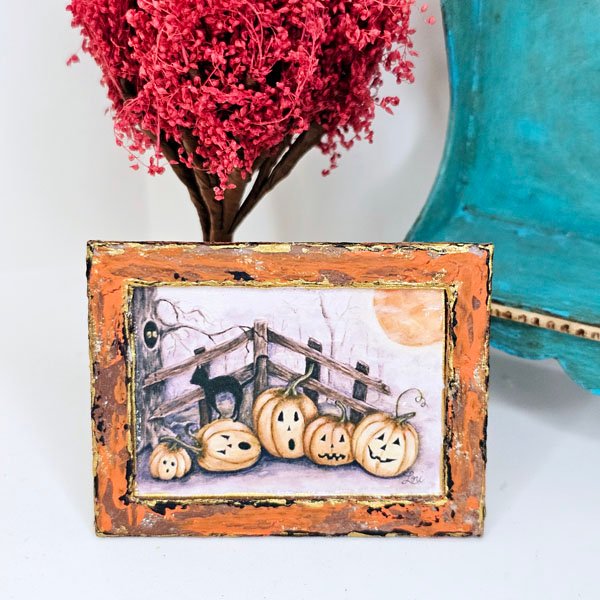 Halloween Pumpkins No.6:5 Dollhouse Miniature image 0
