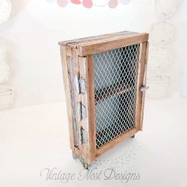 Cabinet No.77 Dollhouse Miniature Handmade image 5