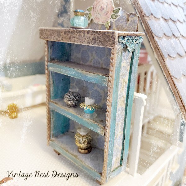 Cabinet No.74 Dollhouse Miniature Handmade image 1