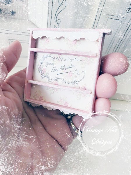 Shelf No.38 Dollhouse Miniature Handmade image 2