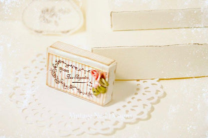 Box No.20 Dollhouse Miniature Handmade image 4